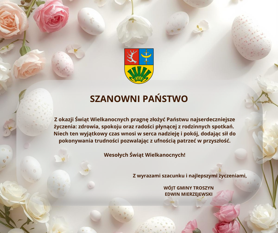 życzenia z okazji Świąt Wielkiej Nocy