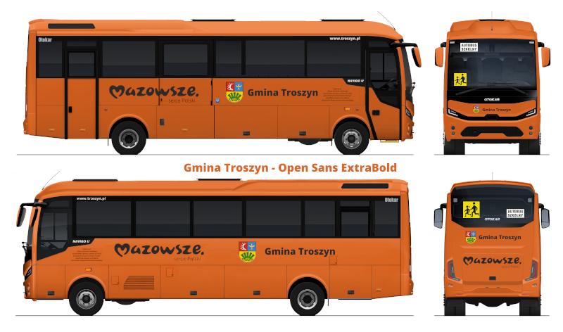 Nowy autobus szkolny dla uczniów Gminy Troszyn!