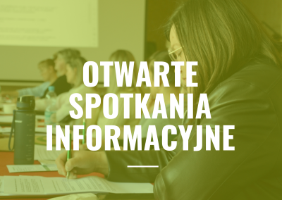 Otwarte spotkania informacyjne dotyczące nowej strategii na lata 2023-2027(29)